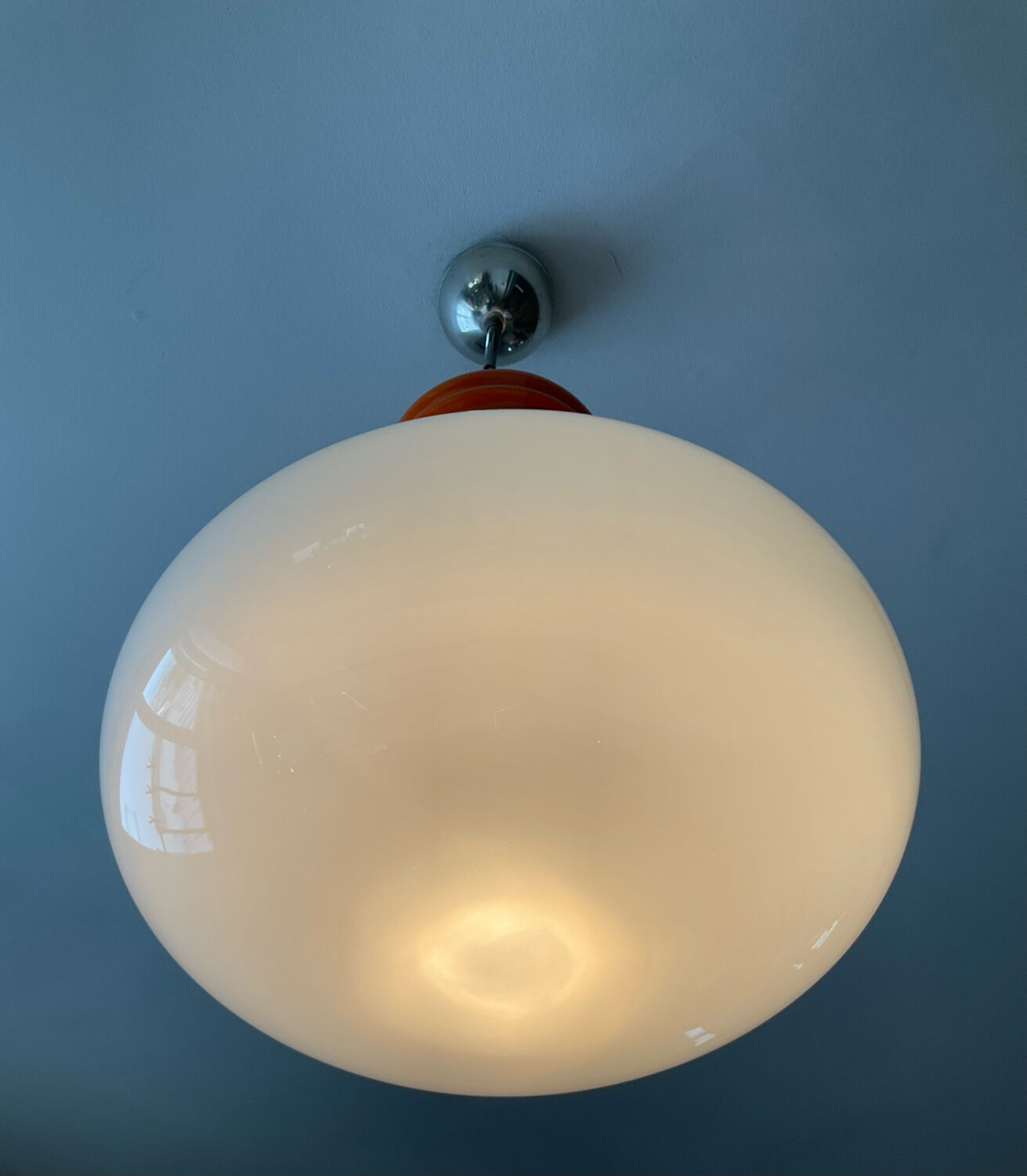 Mazzega pendant lamp in Murano glass from the 60s-70s