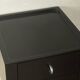 1980s chest of drawers with clear contrast design