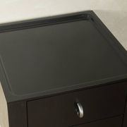 1980s chest of drawers with clear contrast design