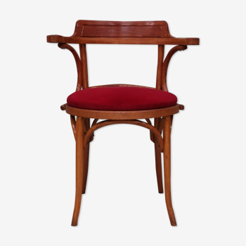 Ancien fauteuil Thonet bois courbé 1950