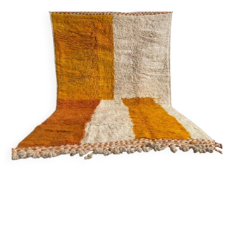 Traditional handmade pure wool rug, size 150 x 250 cm