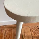 Vintage wooden tripod stool