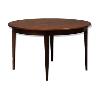 Danish Omann Jun extendable dining table in rosewood 1960s