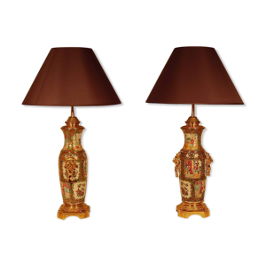 Paire de lampes secrétaires