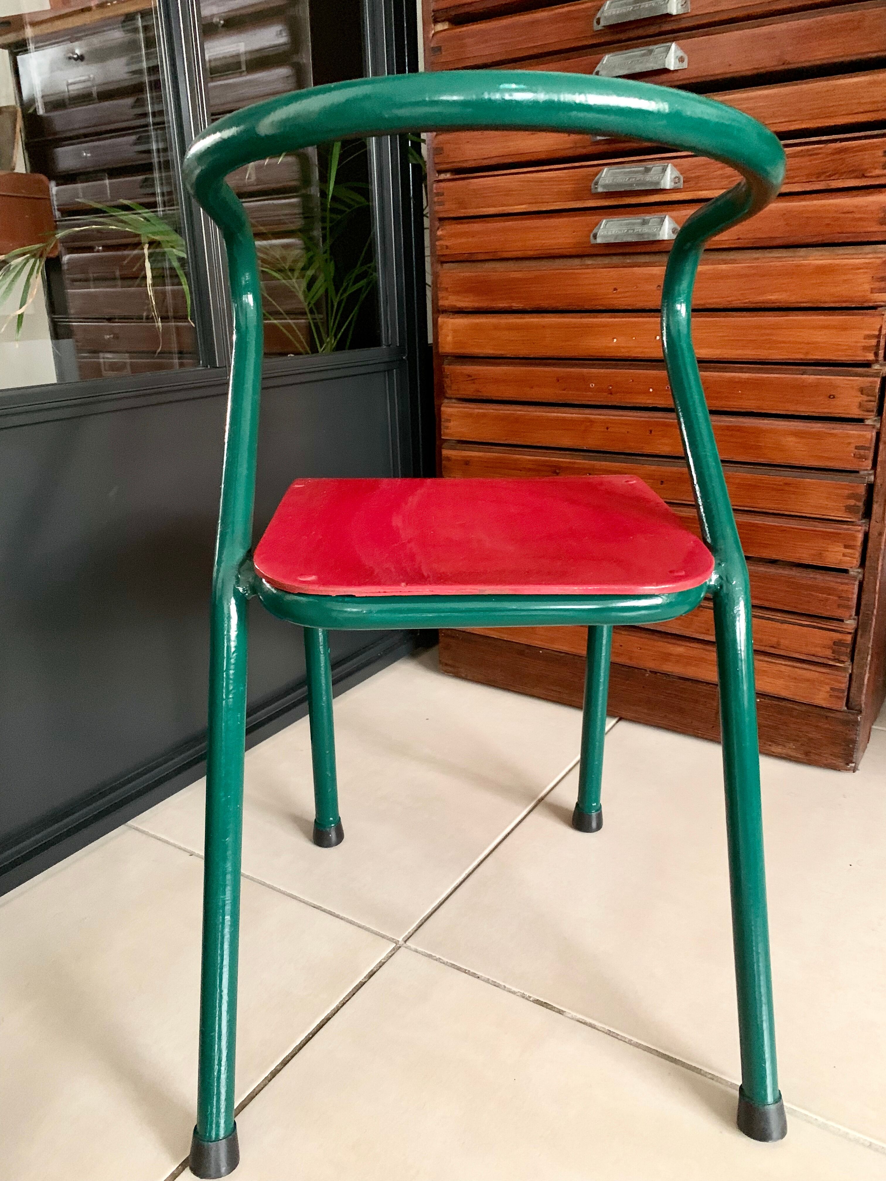 Vintage school chair