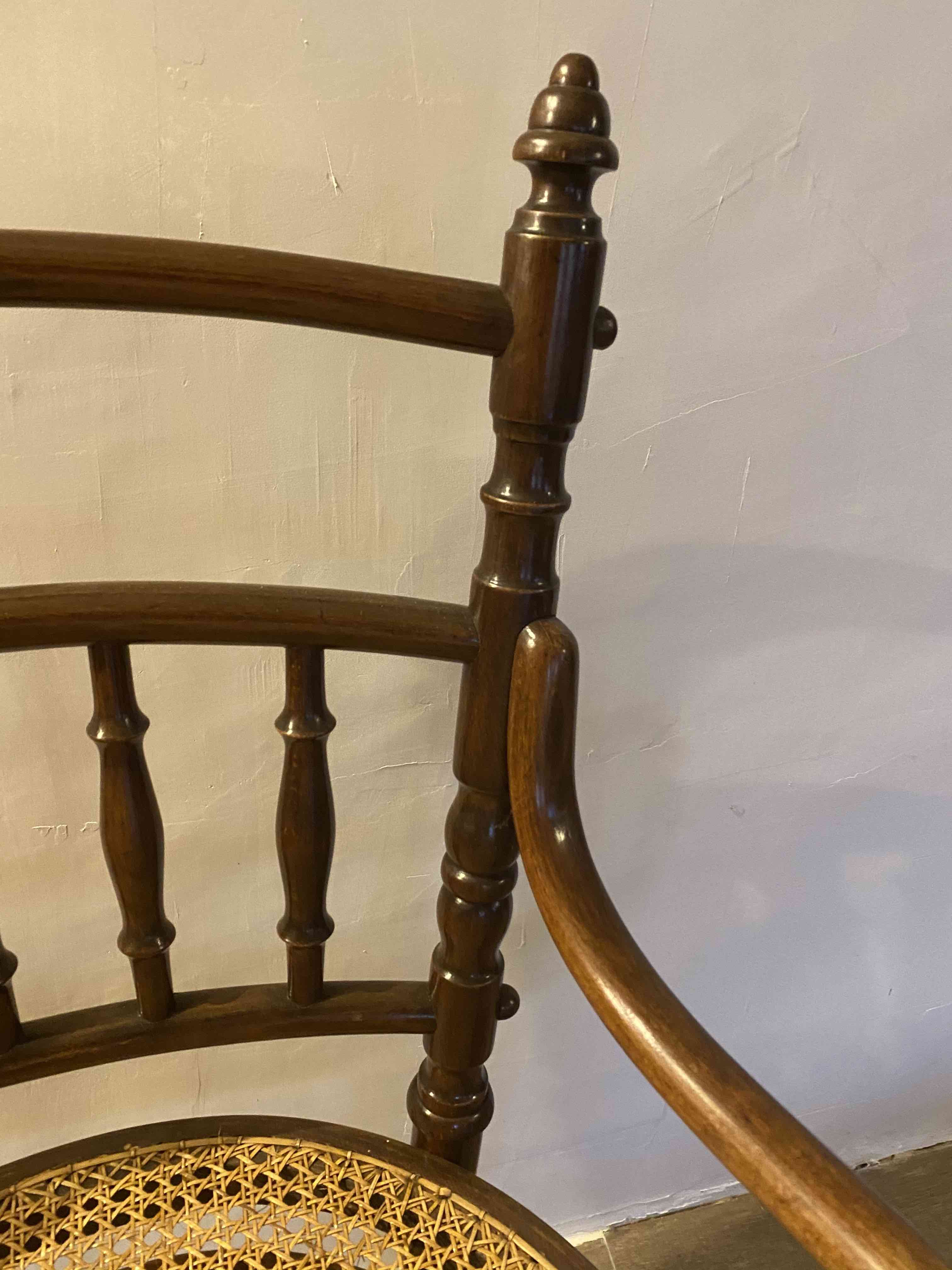 Fauteuil Fischel bois courbé