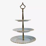 Maison Haviland 3-tier servant in Limoges porcelain.