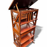 Bibus furniture with an adjustable shelf – vintage library furniture