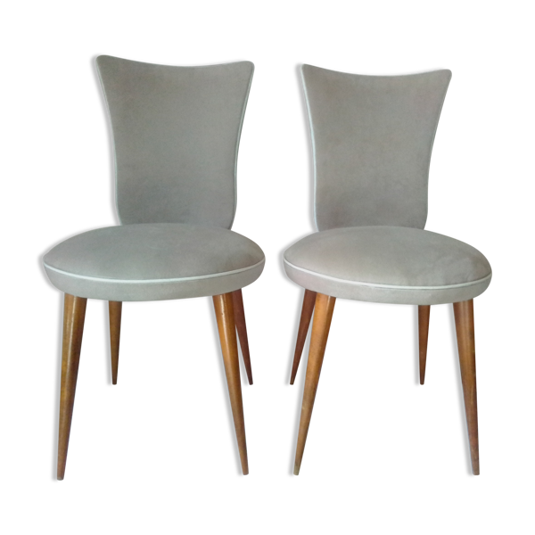 2 chaises années 50