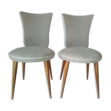 2 chaises années 50