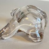 Empty crystal pocket in vintage bird shape