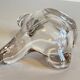 Empty crystal pocket in vintage bird shape