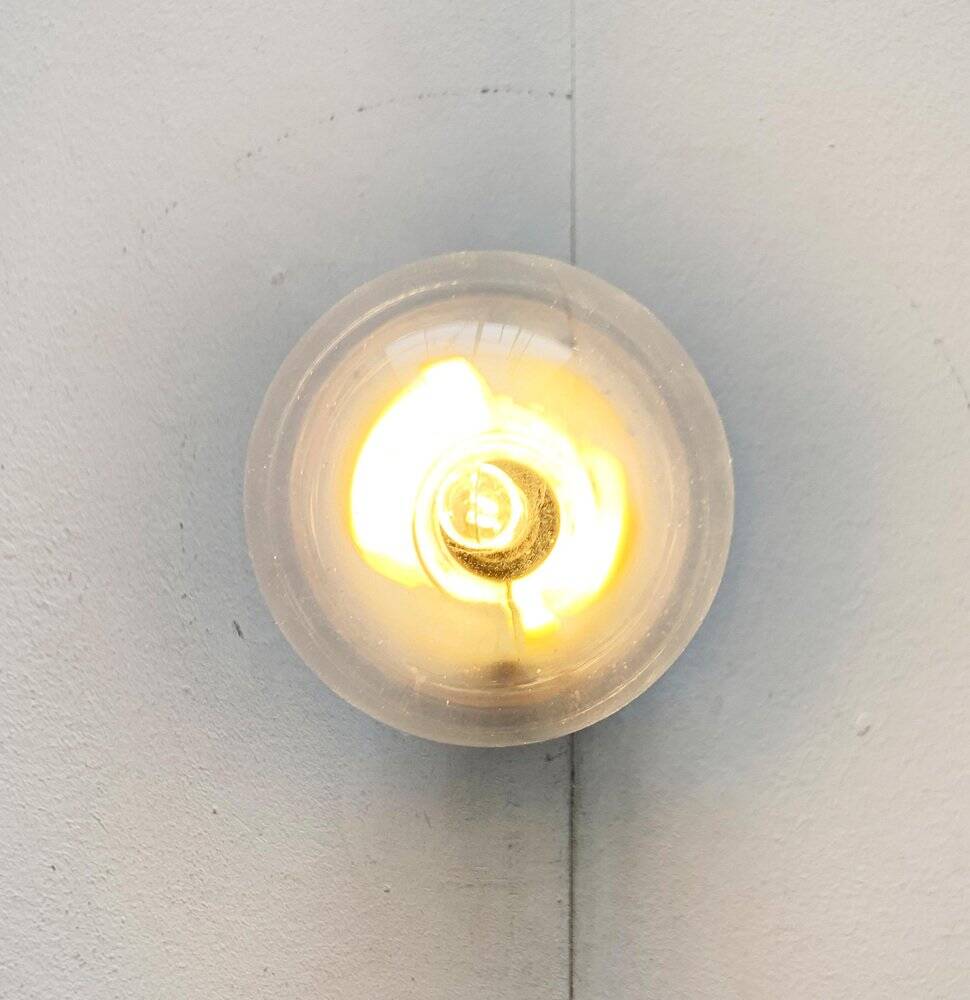 German vintage ceiling lamp Space Age by Motoko Ishii for Staff, 1970s, set of 2