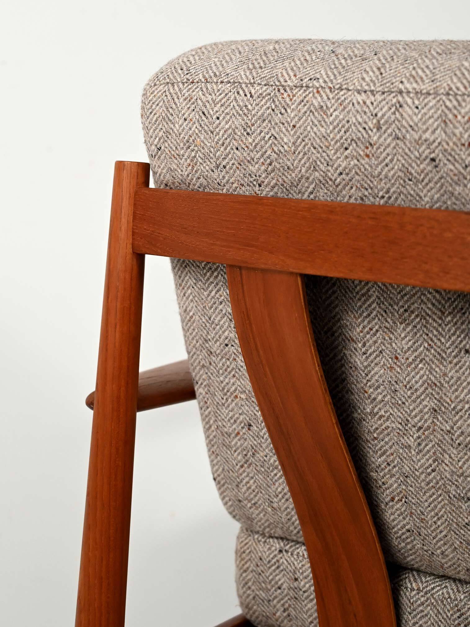 Danish armchair model FD118 by Grete Jalk for France & Søn, 1960s