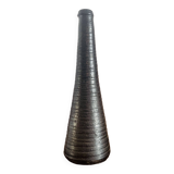 Glazed earthenware vase