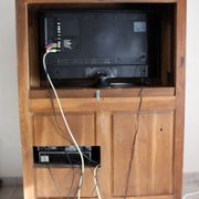 Abbatiale solid oak TV cabinet sideboard