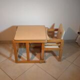 Modular high chair of the 70s