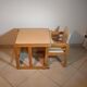 Modular high chair of the 70s