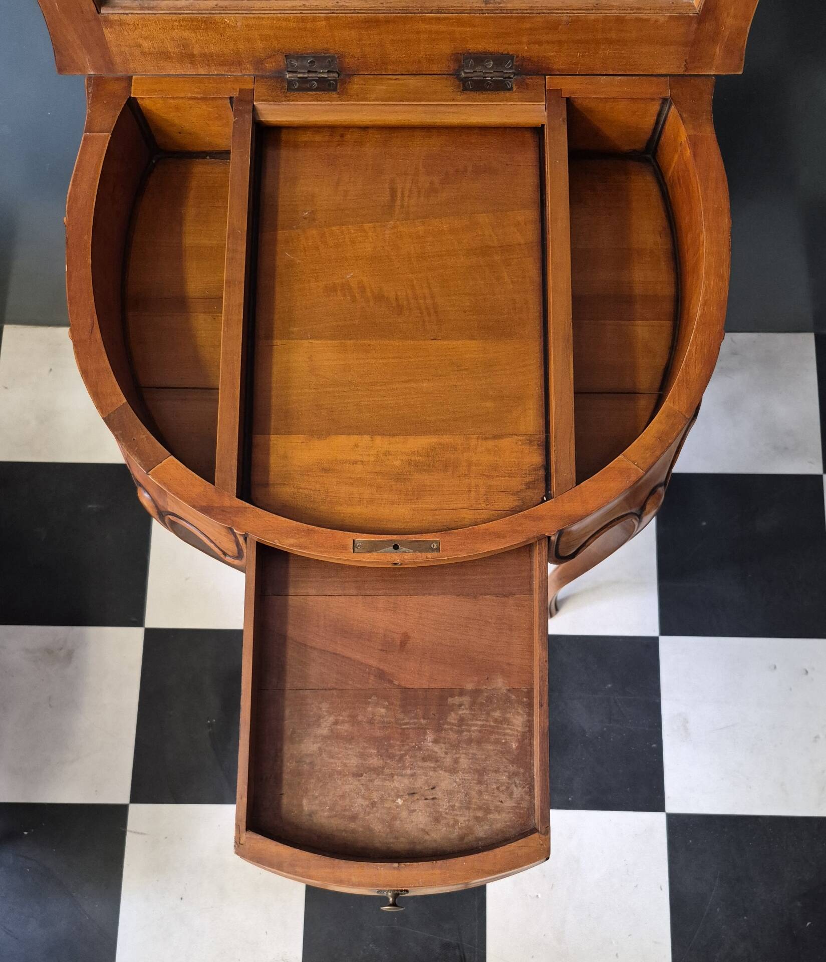 Small bedside table in Louis XV style