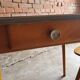 Together two Scandinavian chairs and its wooden and formica table