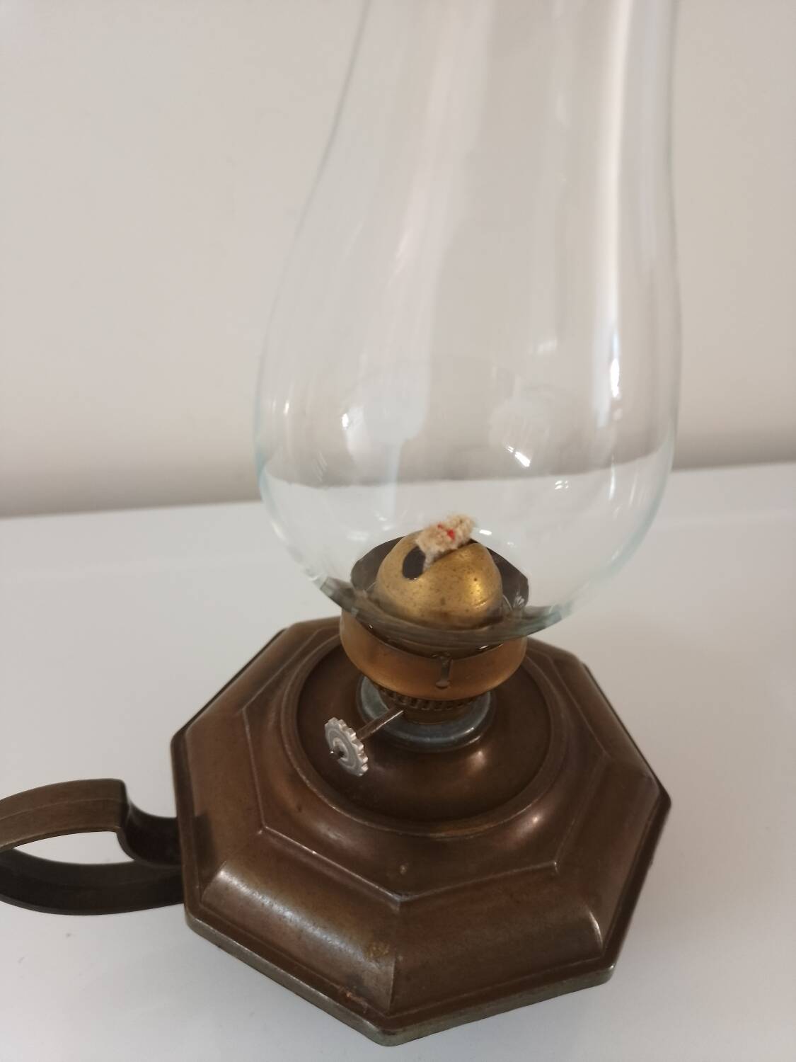 Zamak oil lamp