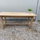 Stripped farmhouse table 180 cm