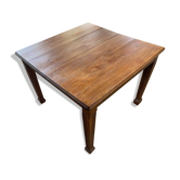 Square oak table