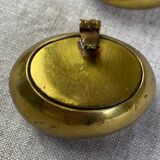 Brass pocket ashtrays