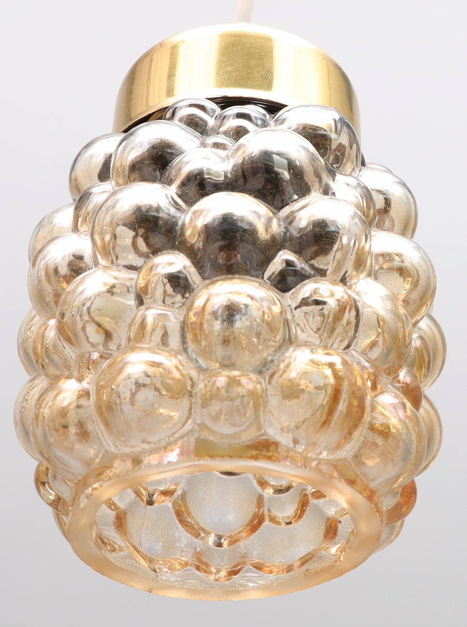 Helena Tynell bubble pendant lamp, Germany, 1960