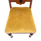 Table with four chairs from the early 20th century