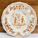 6 soup plates Longchamp Decors Moustiers Olérys