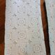 2 dessus de lit anciens en crochet fait main
