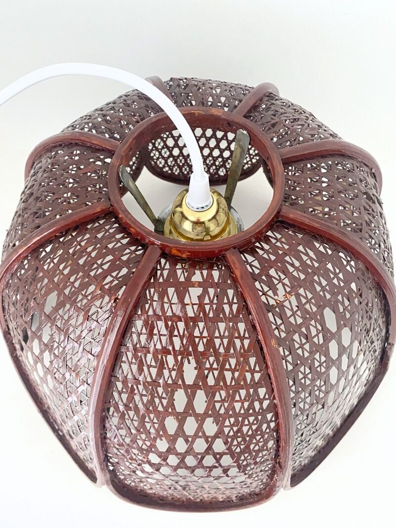 Suspension flower wood and cannage