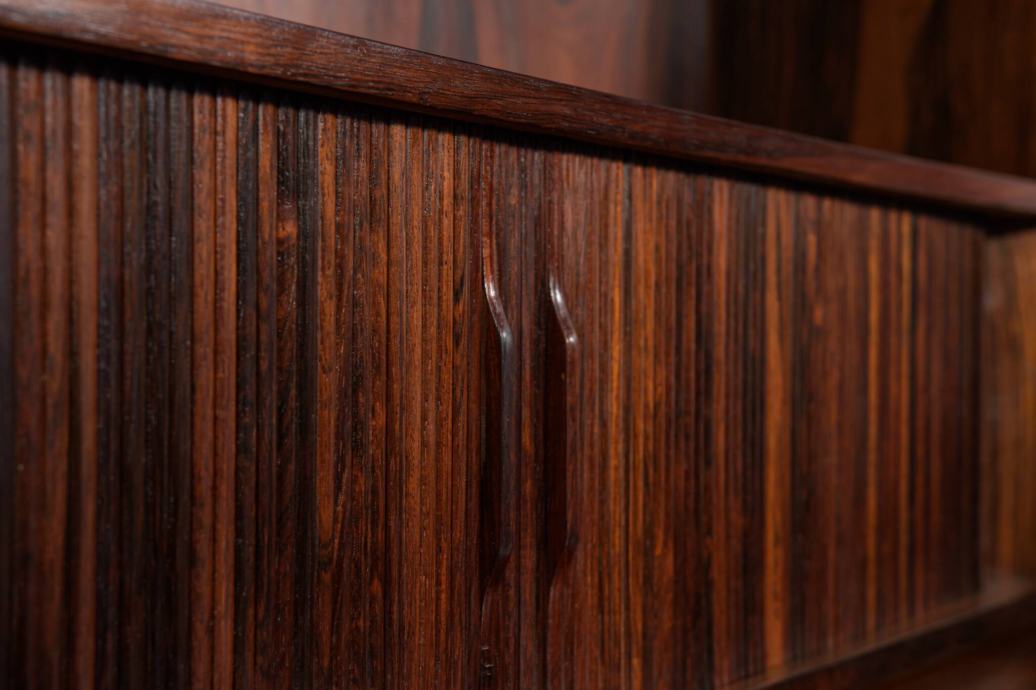 Mid-Century Rosewood Shelf by Johannes Sorth for Bornholm, Denmark, 1960s