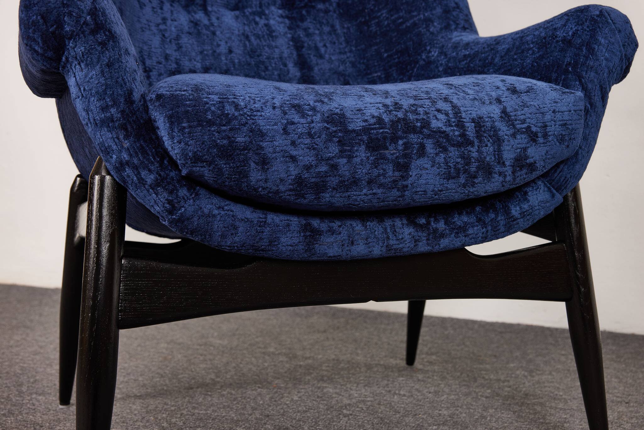 Mid-century, large lounge armchair by Júlia Gaubek, 1960s, Hungary