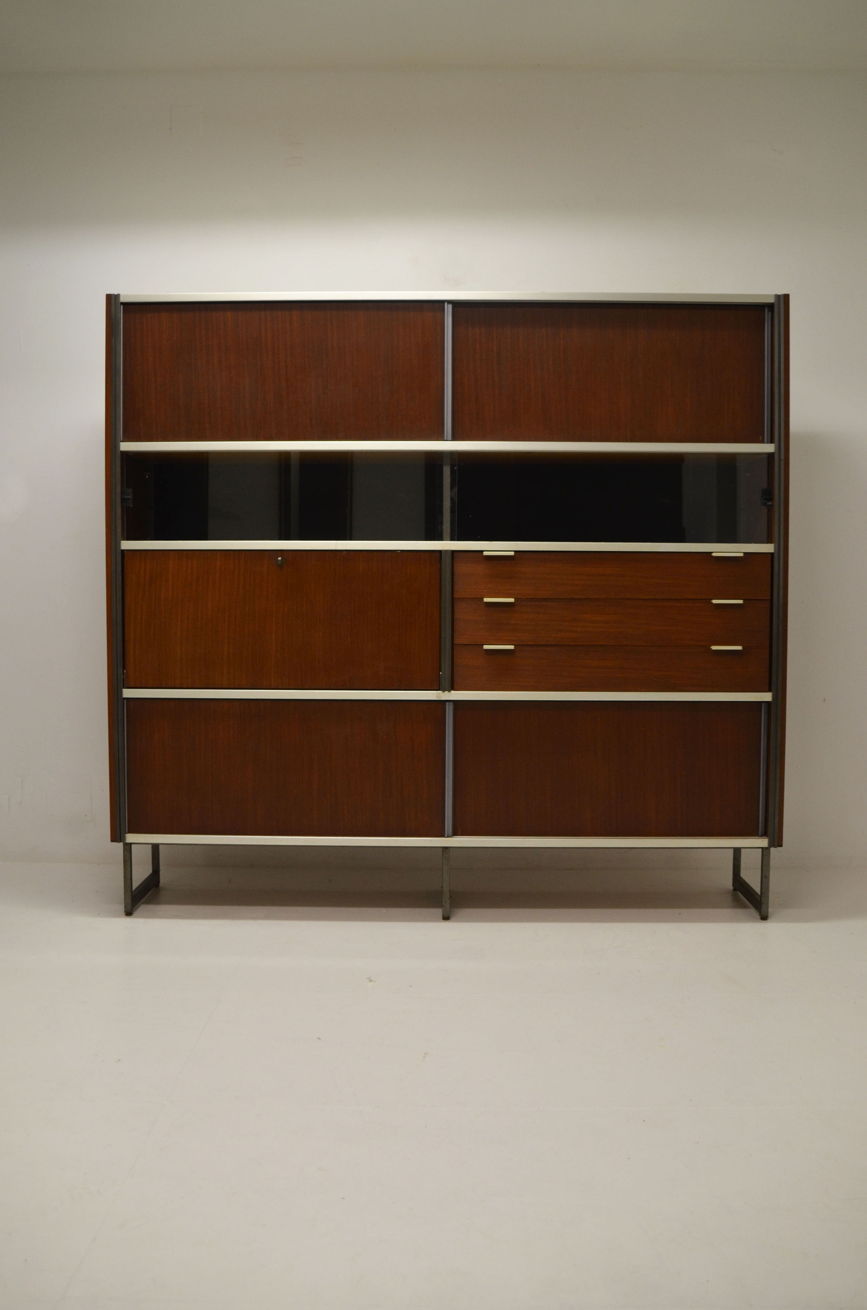 EFA bookcase with writing desk by George Frydman