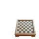 Wooden chess and backgammon set
