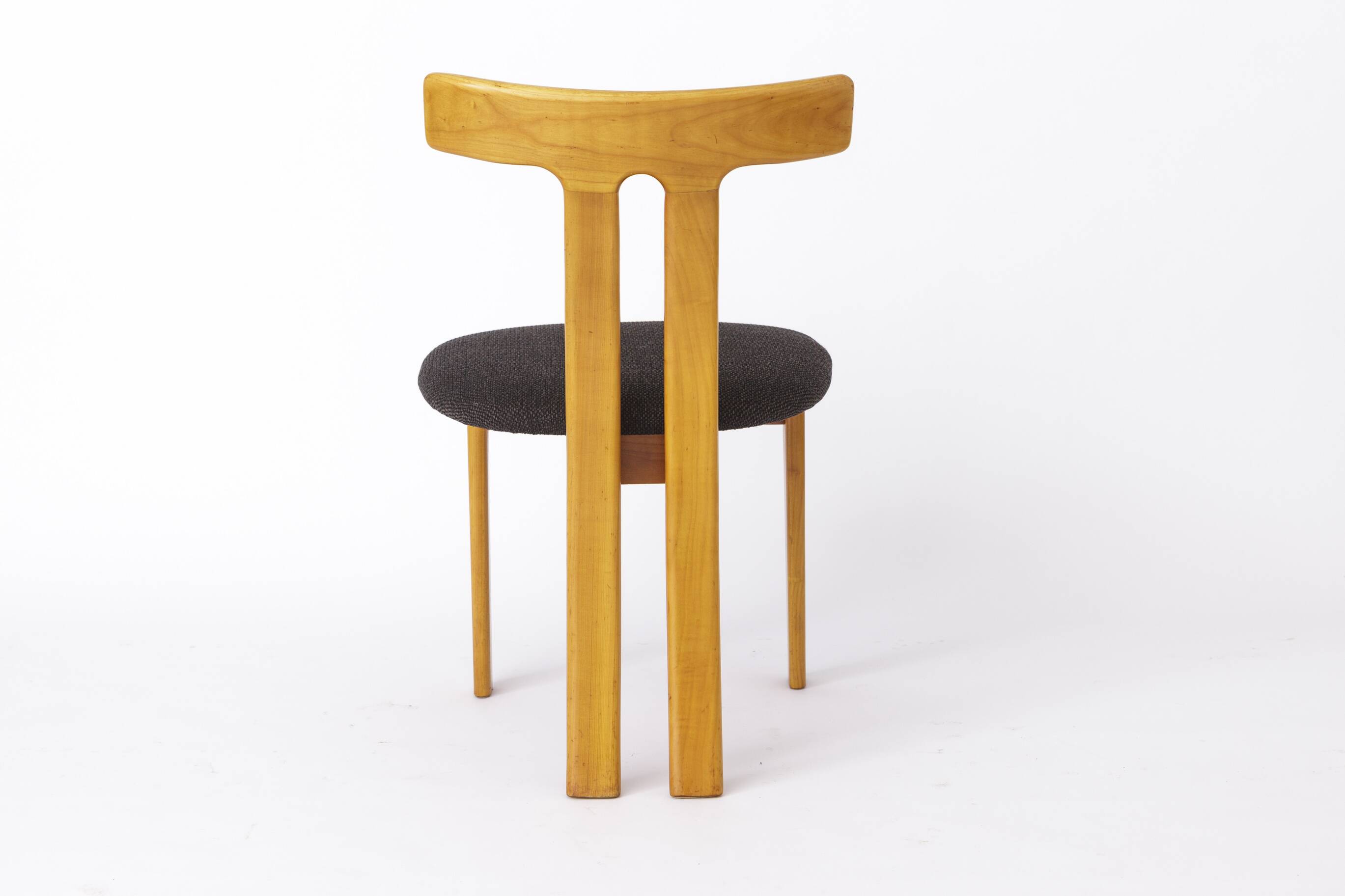 Set of 6 Danish 'T' shaped chairs – 1960s Mid-Century Modern Design
