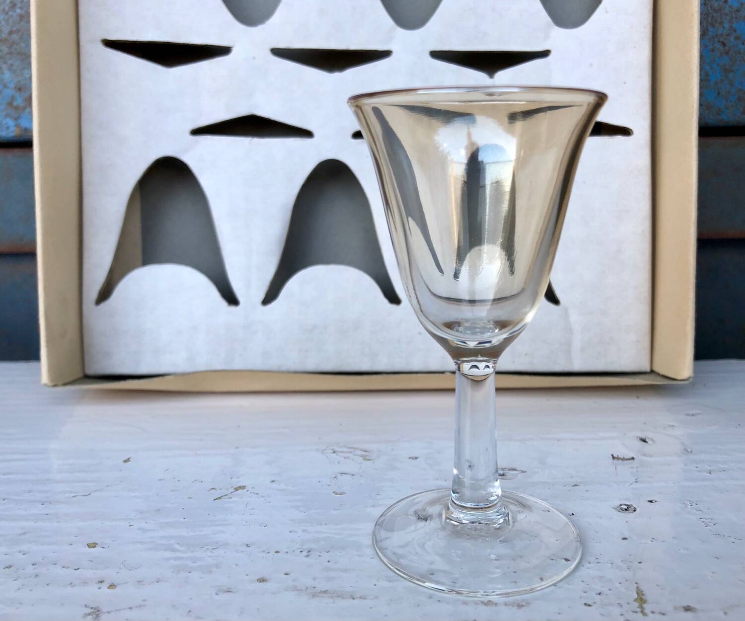 Luminarc vintage alcohol glass set