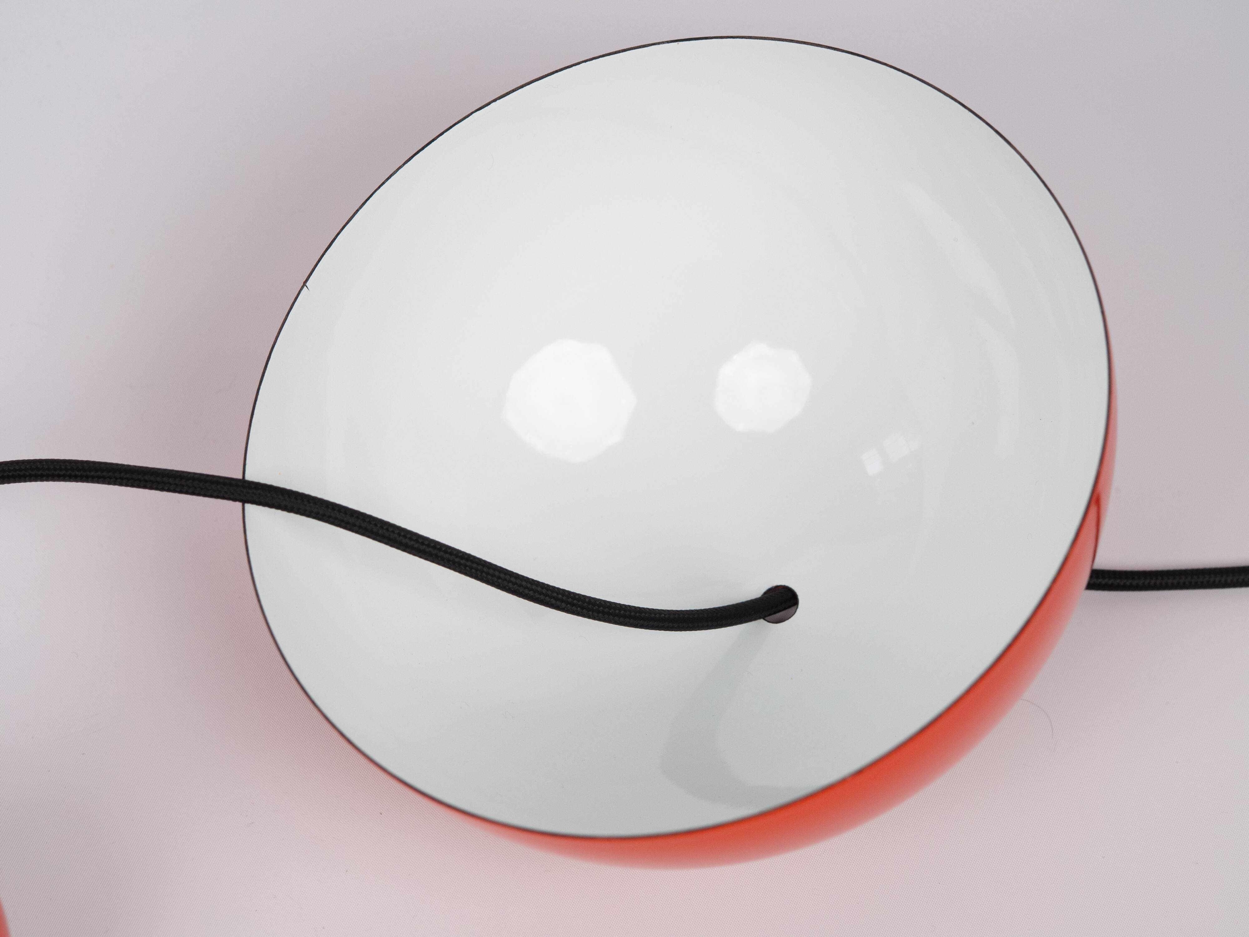 Paire de 2 suspensions vintage Flowerpot de Verner Panton, Louis Poulsen