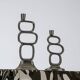 Pair of candlesticks, Matthew Hilton, 1980s