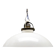 Art Deco pendant lamp, Poland, 1950s