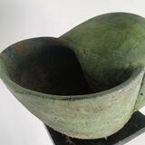 Beautiful terracotta cochlea with amazing patina