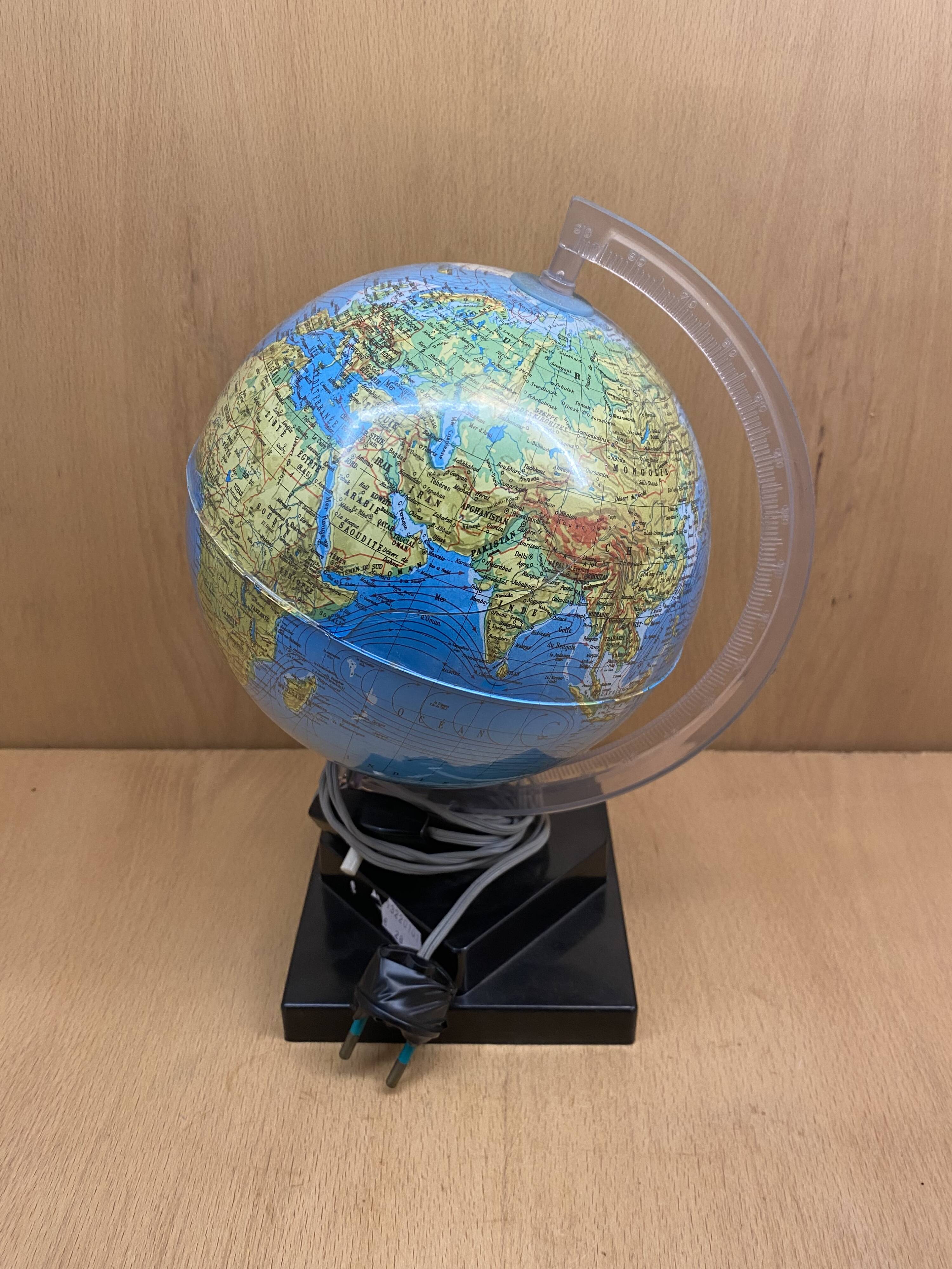 Terrestrial globe 70s