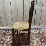 Série de chaises paillées salle à manger