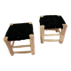 Duo boucherouite stool black