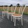 Lot de 3 chaises bistrot vintage