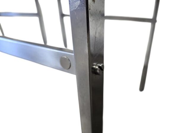 Set de 4 chaises vintage chromées / chaises de salle à manger