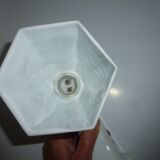 Old wall lamp for porcelain and opaline bathroom