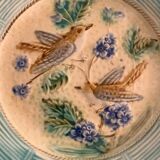 8 dessert plates in late 19th century dabbling